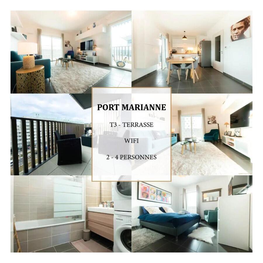 Le Ray Charles - Terrasse - Port Marianne Appartement Montpellier Buitenkant foto